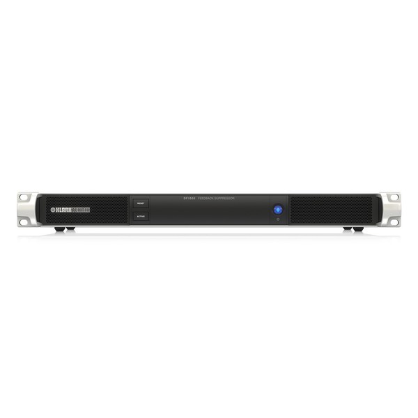 Klark Teknik DF1000 Fully-Automatic Dual-Channel Feedback Suppressor, Front