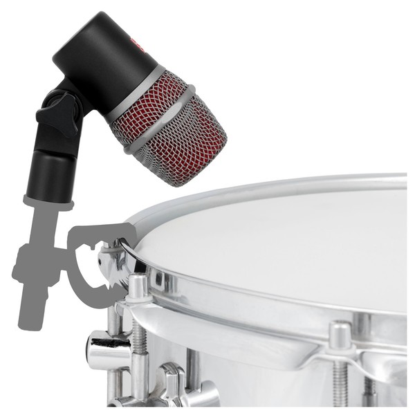 sE Electronics V Beat Drum Microphone - Mounted On Drum (Drum Not Included) 