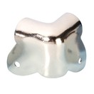 Adam Hall Nickel Plated Two Leg Flightcase Corner