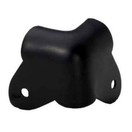 Adam Hall Steel Two Leg Flightcase Corner, Black