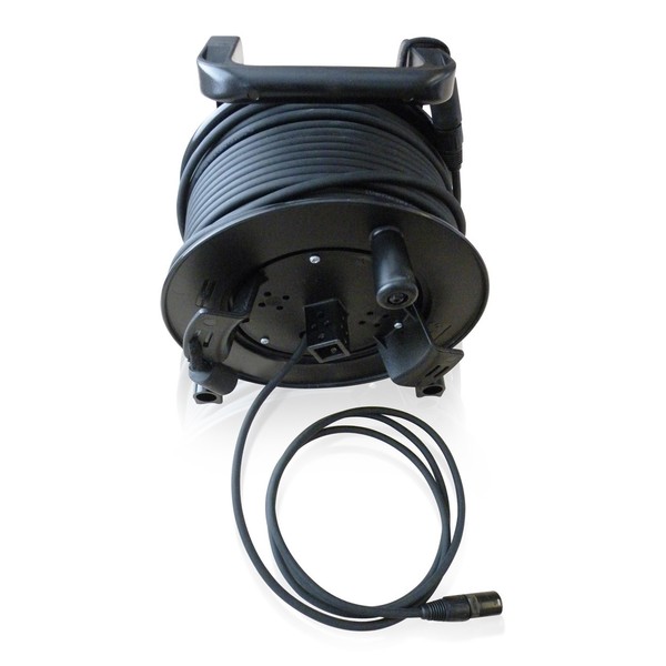 Klark Teknik Tour-Grade Cat5e Network Cable, 50m Reel, Top Down