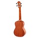 Ortega RU5-L Bonfire Concert Ukulele Left Handed, Natural Back View