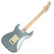 Fender American Elite Stratocaster EB, Satin Ice Blue Metallic - Back