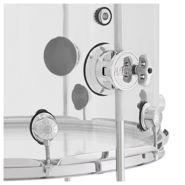 Natal Arcadia Acrylic 22" 3 Piece Shell Pack, Transparent