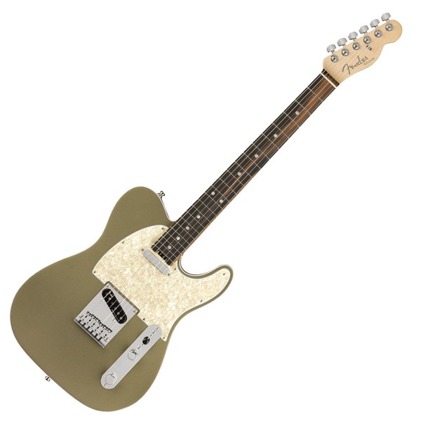 DISC Fender American Elite Telecaster EB, Satin Jade Pearl Metallic at  Gear4music