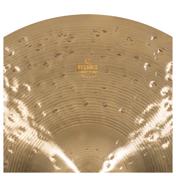 Meinl Byzance Foundry Reserve 15'' Hi Hats - Bottom Close