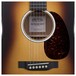 Martin Dreadnought Jr Acoustic, Sunburst - sounhole