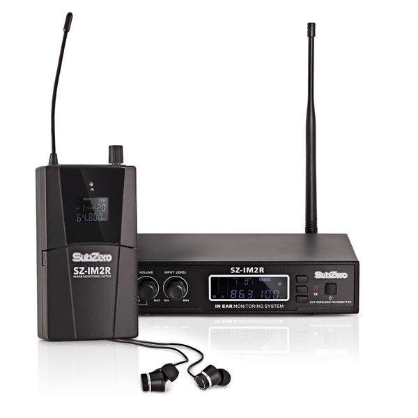 SubZero SZ-IM2 Stereo In Ear Monitoring System