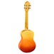 Ortega RUPR-TQB Prizm Tenor Ukulele, Tequila Burst Fade Back View