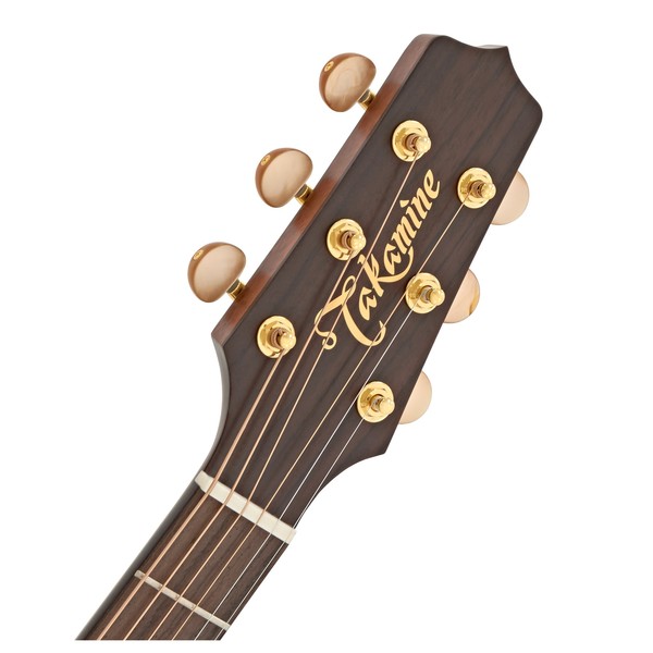  Takamine P3DC Dreadnought Electro Acoustic, Natural head