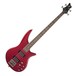 Jackson Series JS Spectra Bass JS3, metalická červená