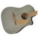 Fender Redondo Player Electro Acoustic, Slate Satin Body View