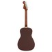 Fender Malibu Player Electro Acoustic, Burgundy Satin Back View