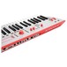 Kross 61 SE Synthesizer Workstation, Neon Red - Rear Detail