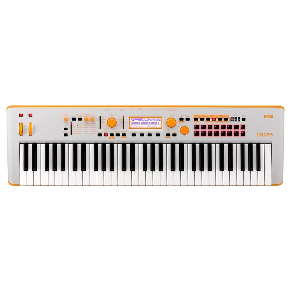 Korg Kross 61 SE, Neon Orange - Top