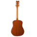 Dean Flight Series Travel Acoustic Guitar, Spruce Back View