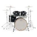 DW Design Series 22'' 4pc Shell Pack, Black Satin Lacquer