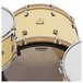 SJC Drums Heirloom 24'' 3pc Shell Pack, Matt Custard Yellow