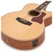 Jumbo Electro Acoustic Guitar by Gear4music, Natural