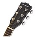 3/4 Concert Electro Acoustic Guitar by Gear4music, Black