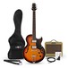 San Diego Semi Acoustic Guitar and SubZero V15G Amp Pack, Sunburst