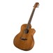 Luna High Tide Koa Grand Concert CAW Electro Acoustic, Angled