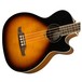 Fender FA-450CE Electro Acoustic Bass, 3-Tone Sunburst Body View