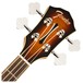 Fender FA-450CE Electro Acoustic Bass, 3-Tone Sunburst Headstock View