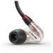 Sennheiser IE 400 Pro In-Ear Monitors, Clear, Front Close-Up