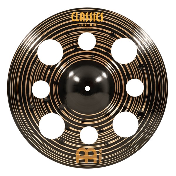 Meinl 16" Classics Custom Dark Trash Stack - Top