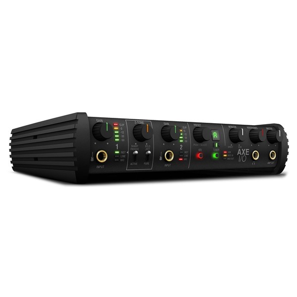 IK Multimedia AXE IO Audio Interface - Angled 2