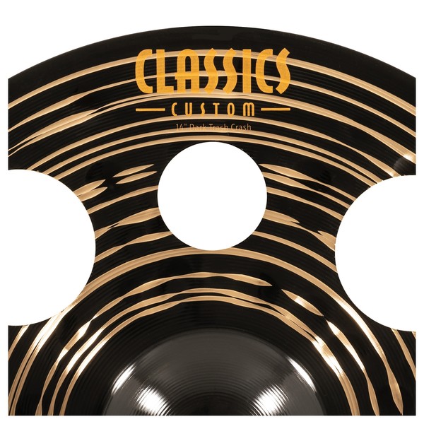 Meinl 14" Classics Custom Dark Trash Crash - Close Up