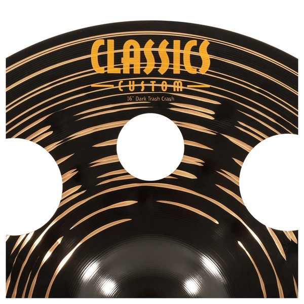 Meinl 16" Classics Custom Dark Trash Crash - Logo