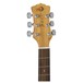 Luna Woodland Bamboo Dread - Satin Natural, Headstock Front