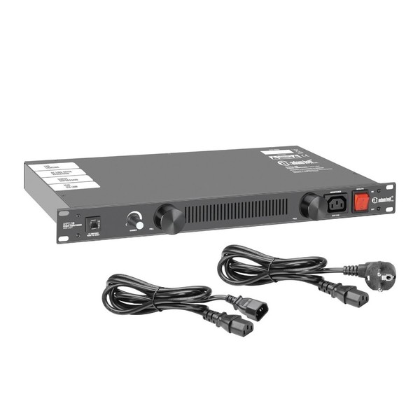 Adam Hall 19'' Power Conditioner with Rack Lighting With Cables