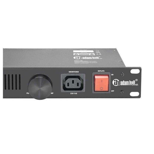 Adam Hall 19'' Power Conditioner with Rack Lighting Switch