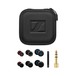 Sennheiser IE 400 Pro In-Ear Monitors, Smoky Black, Accessories