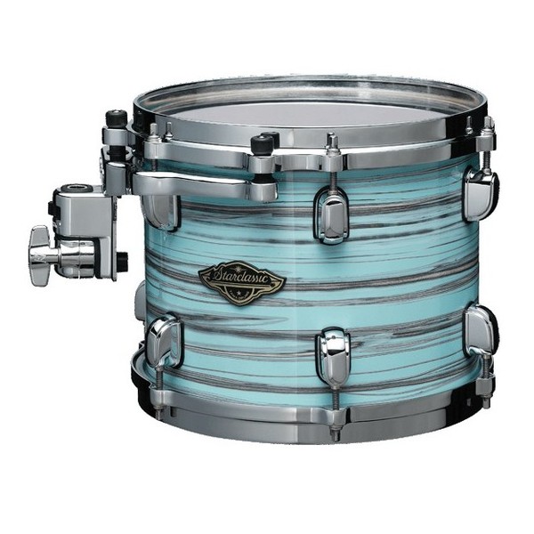 Tama Starclassic Walnut/Birch 8" x 6" Tom, Lacquer Arctic Blue Oyster