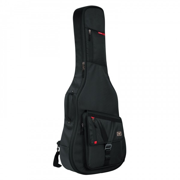 GPX-ACOUSTIC Gator Pro Go X Series Gig Bag for Acoustic Guitars - Angled