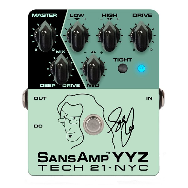 Tech 21 SansAmp Geddy Lee YYZ - front