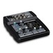 Wharfedale Pro Connect 502USB 5-Channel Compact Mixer, Angled Right