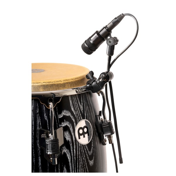 Meinl Mic Rim Clamp - In Use