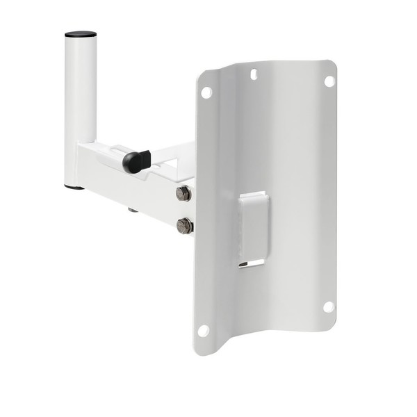 Adam Hall SMBS5 Wall Mount Speaker Bracket, White Bracket