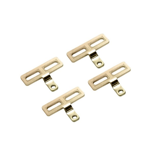 Adam Hall 19'' Rackmount Support Rail Brackets, Set of Four