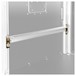 Adam Hall 19'' Rackmount Support Rail Brackets, Set of Four Rack Not Included