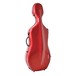 Gewa Air 3.9 Cello Case, Red and Black