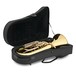 Besson BE165 New Standard 4 Valve Euphonium, Clear Lacquer case open