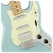 Fender Sixty-Six MN, Daphne Blue - Body Closeup