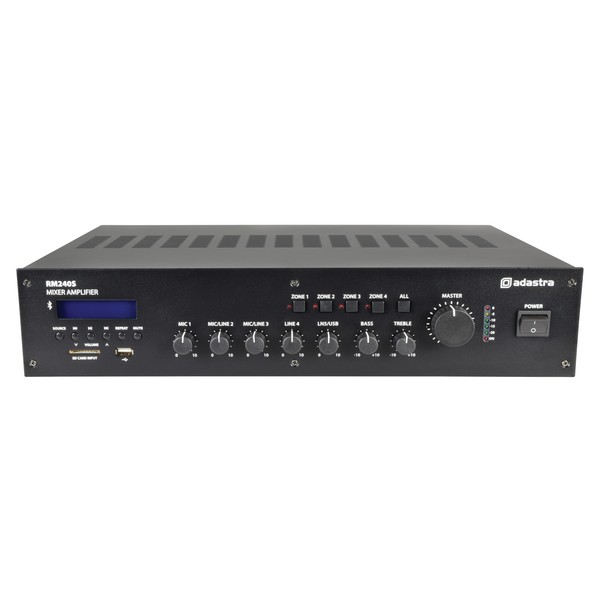 Adastra RM240S 5-Channel 100V Mixer Amplifier