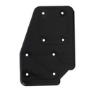 Adam Hall Polyamide Left Side Castor Plate, Black